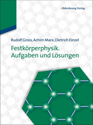 cover image of Festkörperphysik. Aufgaben und Lösungen